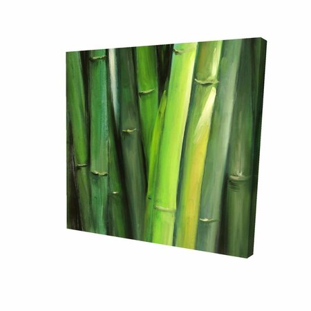 FONDO 16 x 16 in. Bamboo Plant-Print on Canvas FO2792368
